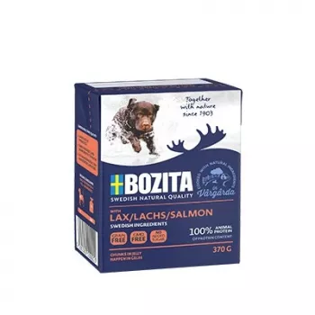 Bozita 00004260 šunų drėgnas maistas Su lašiša suaugusiems 370 g