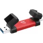 Silicon Power SP001TBUC3S72VPR Storage Drive Red USB Type-A/USB Type-C 3.2 Gen 2