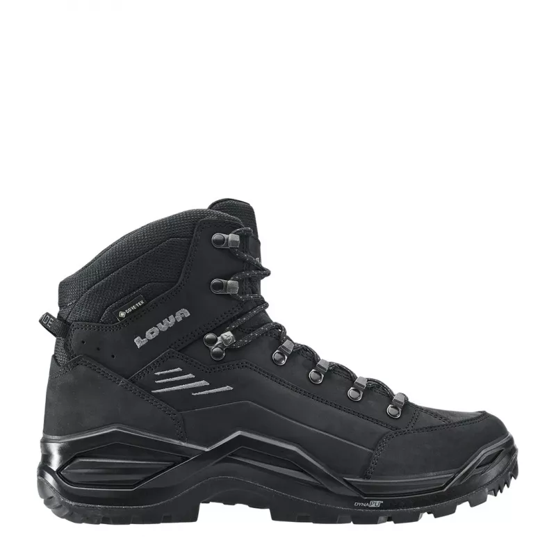 Žygio batai Lowa Renegade Evo GTX Mid – giliai juodi Dydis: 42