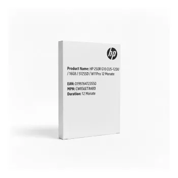 Nešiojamas kompiuteris HP 250RG10 5-120U CW8S6ET#ABD, 39,6 cm (15,6 colio) 1920x1080, Intel Core 5 120U, 512 GB SSD, Intel Graphics, HDMI, USB-C, sidabrinis, be OS