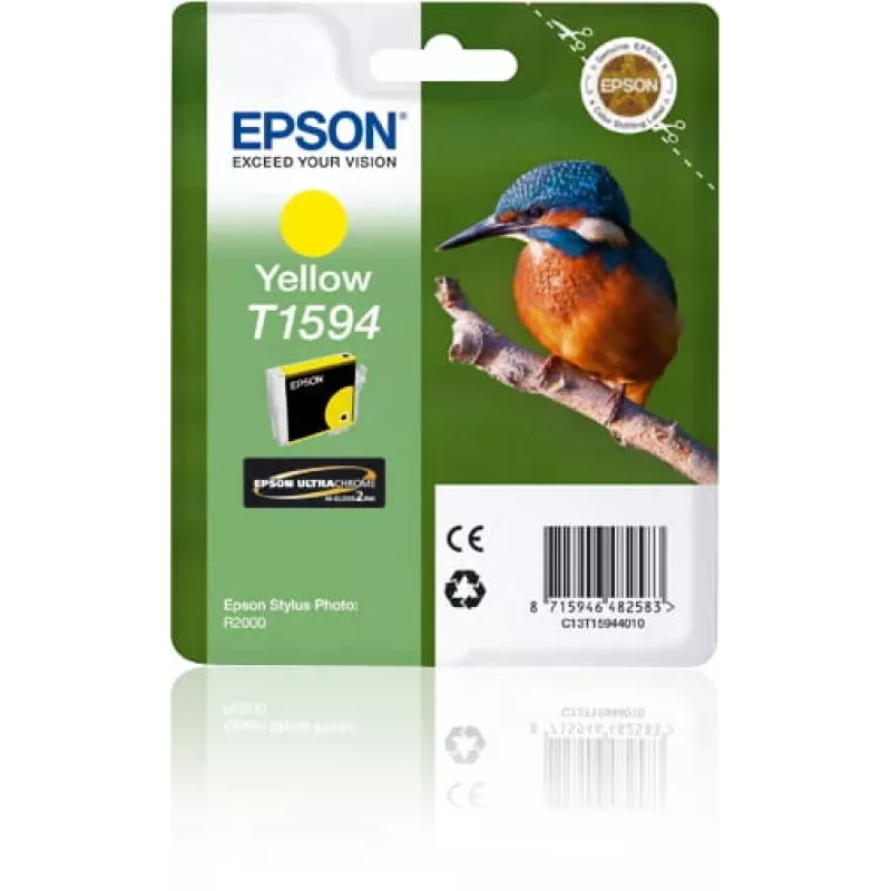 Cartridge EPSON T1594 1 x 17 ml Ultrachrome Hi-Gloss2 Geltona