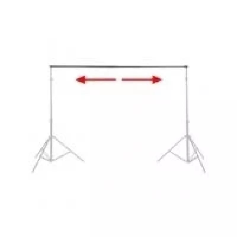 Walimex Pro teleskopinis fono strypas 225-400 cm, iki 6 kg, kaiščio jungtis
