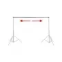 Walimex Pro teleskopinis fono strypas 225-400 cm, iki 6 kg, kaiščio jungtis