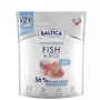 Sausas šunų maistas BALTICA Hypoallergenic Fish & Rice Light M 1 kg — suaugusiems vidutinių veislių šunims, 22% baltymų, 7% riebalų