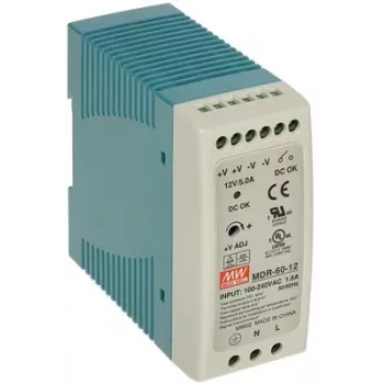 MDR-60-48 1,25 A DIN bėgio maitinimo šaltinis PULSAR