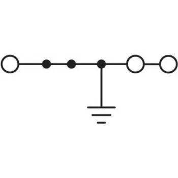 Phoenix Contact PT 6-TWIN-PE 3211498 Apsauginio įžeminimo gnybtas, polių skaičius: 3, 0,50 mm², 6 mm², žaliai geltonas, 1 vnt. (3211498)