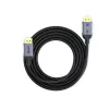 DisplayPort kabelis Unitek C1626GY01-1.5M — 1,5 m, DisplayPort 2.1, Vyriškas-Vyriškas, 360 Hz, 15360×8640, Pilka