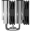 CPU aušintuvas Silentware Titan Performance Dual-Tower, 265 W TDP, 2 × 120 mm PWM ventiliatoriai, suderinamas su AM5 / LGA1700