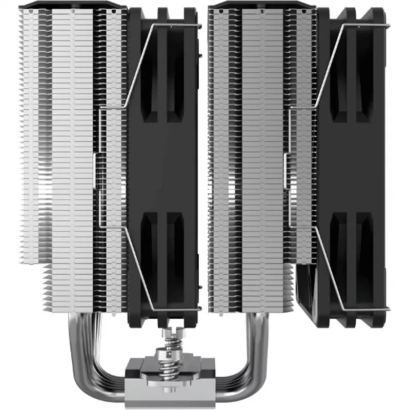 CPU aušintuvas Silentware Titan Performance Dual-Tower, 265 W TDP, 2 × 120 mm PWM ventiliatoriai, suderinamas su AM5 / LGA1700