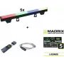 EUROLITE PT-100/32 Pixel DMX LED vamzdis su Madrix programine įranga, pikseliais valdomas DMX valdymas
