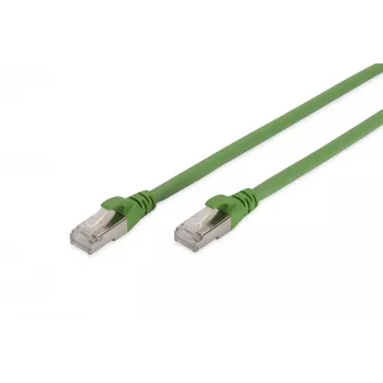 Tinklo kabelis Digitus CAT 6A S/FTP RJ-45 3 m žalias