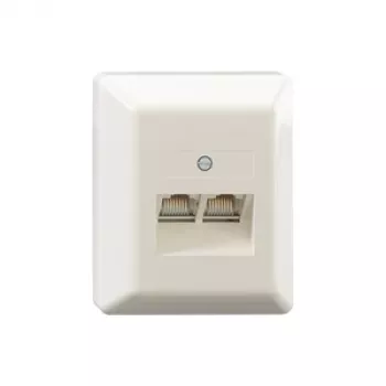 Rutenbeck Universal Connection Unit UAE8/8 8/8 LSA Aprw — modulinis telefono/tinklo paskirstymo skydelis