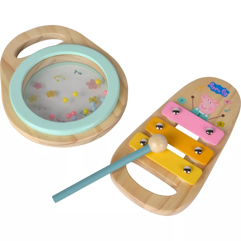 Peppa Pig medinis muzikos rinkinys, muzikinis žaislas 2 dalių