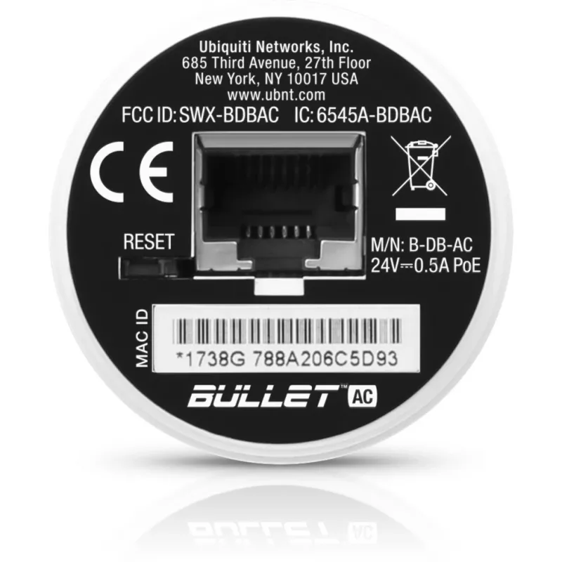 Belaidis prieigos taškas Ubiquiti B-DB-AC 2.4 GHz 5 GHz