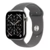 Išmanusis laikrodis Apple Watch S11 Cell 46 su elegantišku natūraliu dirželiu — 46 mm, korinis ryšys