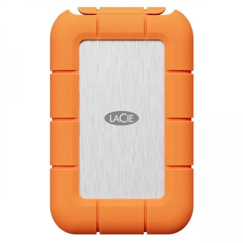 Išorinis kietasis diskas LaCie STND1000400 1TB USB Type-C 3.2 Gen 1 pilka oranžinė