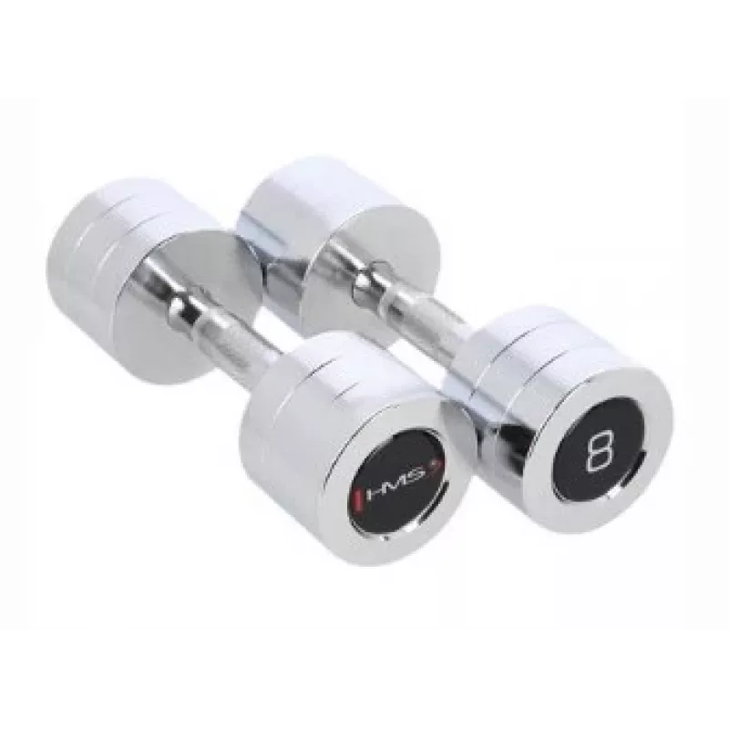 HMS Fitness CHD08 fiksuoto svorio hantelis 8 kg 2 vnt.
