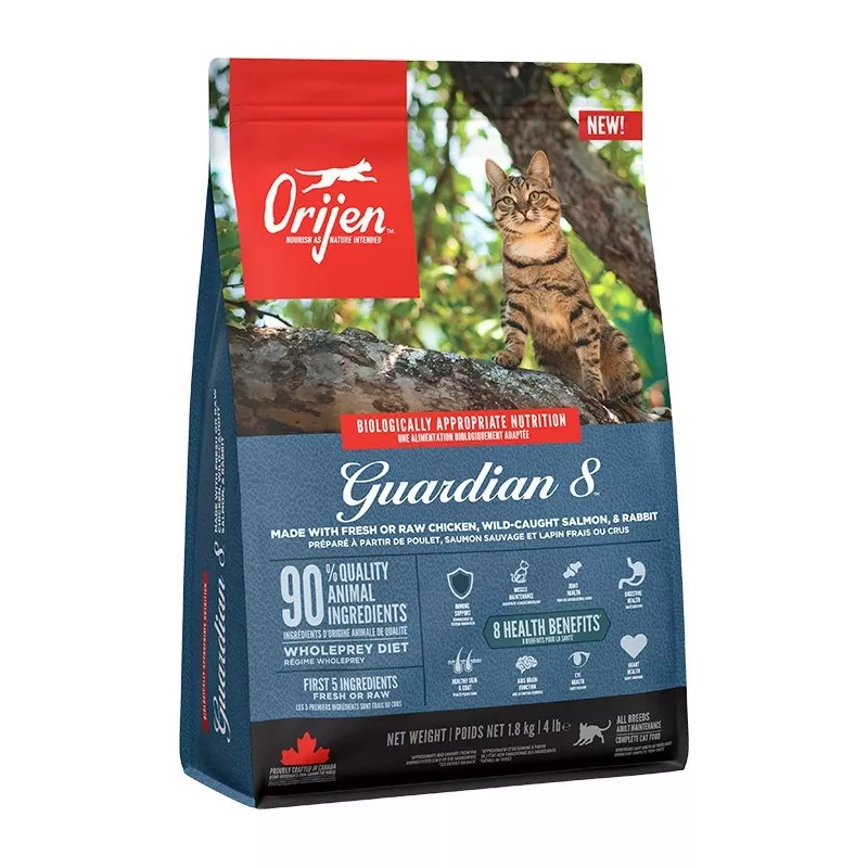 ORIJEN Guardian 8 - sausas kačių maistas - 1,8 kg