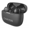 CNS-TWS10BK „Canyon“ belaidės ausinės True Wireless Stereo (TWS) į ausis, skirtos skambučiams/muzikai/sportui/kasdieniam naudojimui, USB Type-C, Bluetooth, juodos (CNS-TWS10BK)