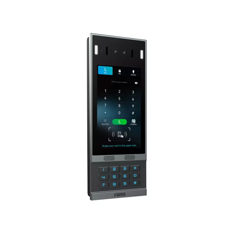 Fanvil i67 vaizdo domofono sistema 2 MP 17,8 cm (7 inch) juoda, pilka