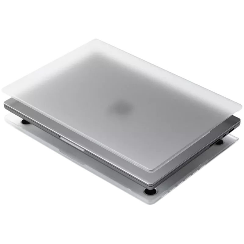 SATECHI Eco Hardshell dėklas MacBook Pro 14 - Skaidrus