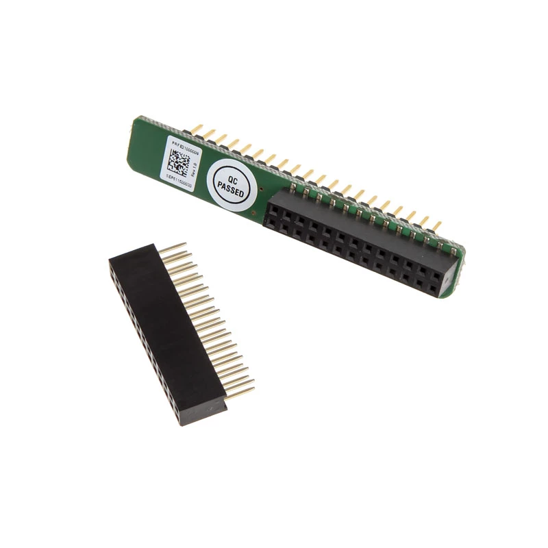 S.USV Olmatic sąsajos adapterio plokštė, skirta Raspberry Pi modeliams A ir B — žalia
