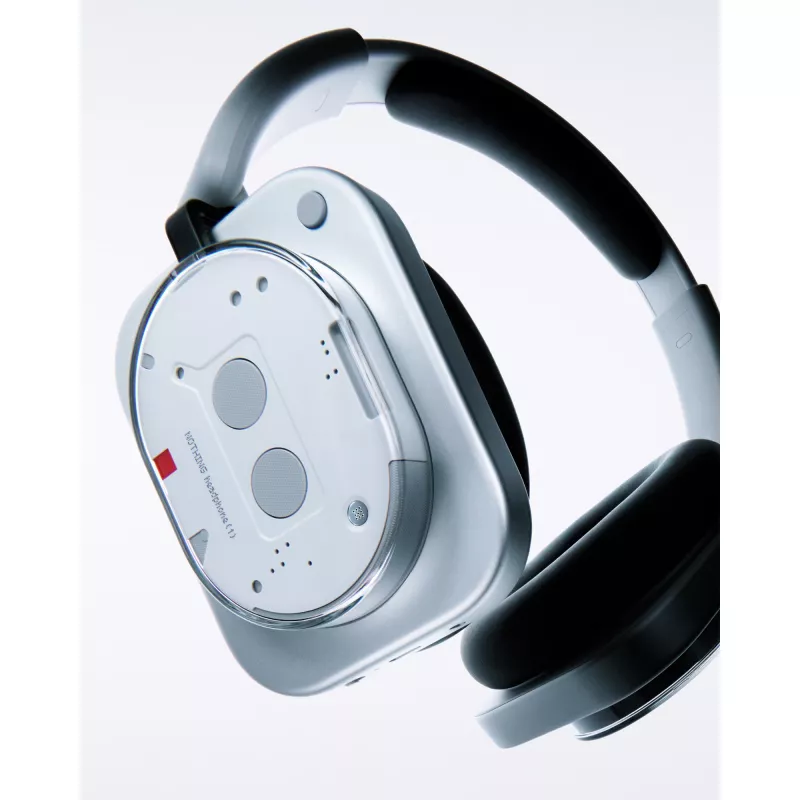 Nothing Headphone (1) ausinės laidinės ir belaidės galvos juostos skambučiams / muzikai USB Type-C Bluetooth juodos, baltos