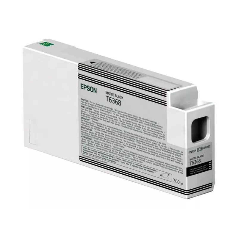 Epson C13T63680N rašalo kasetė 1 vnt. Originali Matinė juoda
