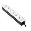 TRACER maitinimo lizdų blokas Zebra 1,5 m 6 lizdai