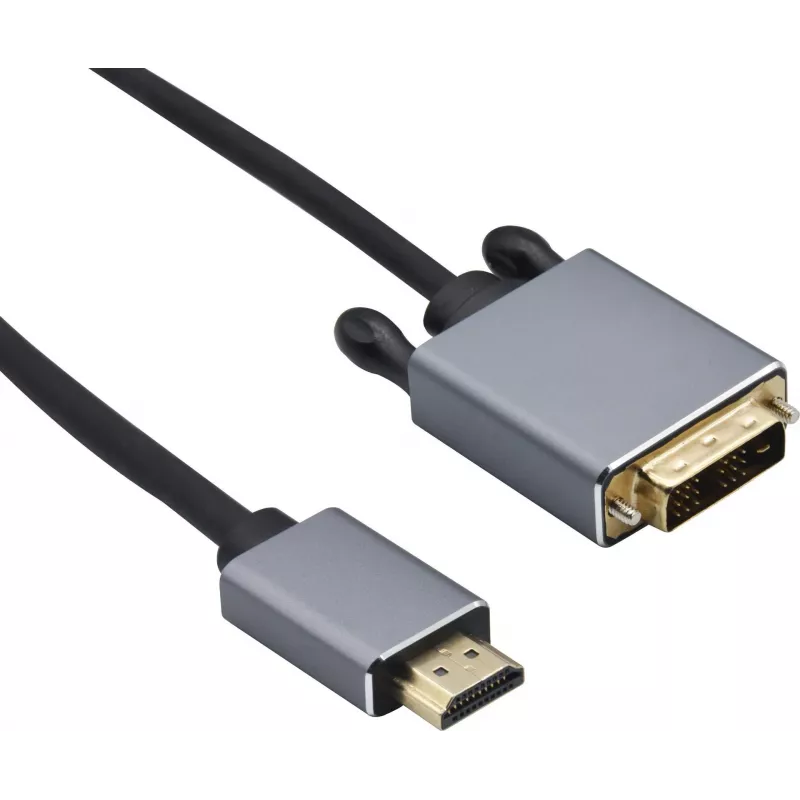 HDMI į DVI kabelis helos 288691, 4K, 2 m ilgio