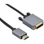 HDMI į DVI kabelis helos 288691, 4K, 2 m ilgio