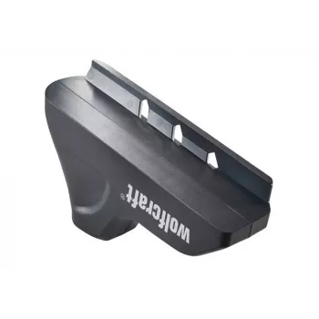 Planer Wolfcraft Triple-blade edge planer 4009000 — grafitas, trapeciniai peiliai, tinka gipso kartono plokštėms