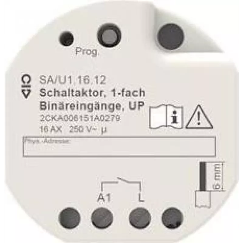 ABB SA/U1.16.12 perjungimo pavara vienai grandinei UP 2CKA006151A0279 (2CKA006151A0279)