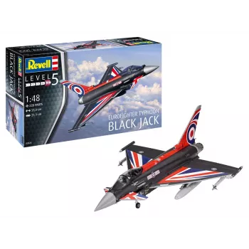 Plastikinis modelis REVELL Eurofighter Juoda Jack 1/48