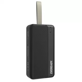 Išorinė baterija Energizer PX30B 30000 mAh ličio polimero (LiPo) juoda, 2 USB-A išvestys