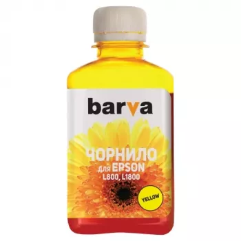 Suderinamas Barva Epson T6734 L800/L810/L850/L1800 C13T67344A rašalo papildymo buteliukas, geltonas