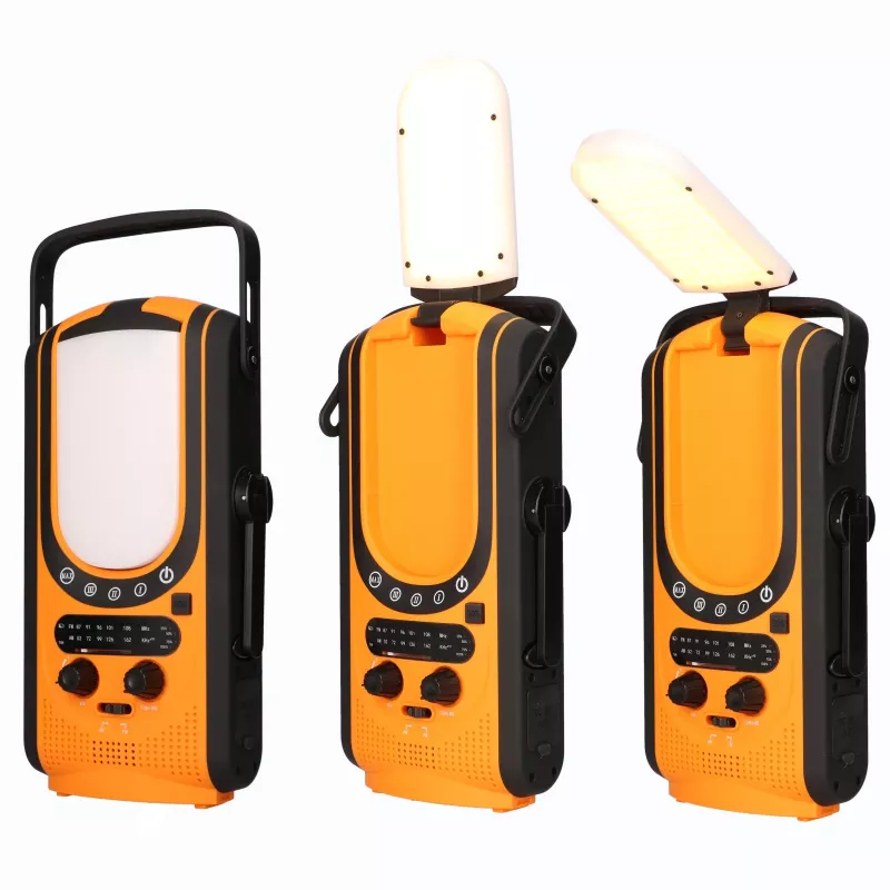 Extralink Power Ranger EPS-6000 | Išorinė baterija | 6000mAh, FM radijas, LED šviestuvas, dinama, saulės baterija