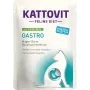 Šlapias kačių maistas KATTOVIT Turkija ir ryžiai 85 g — suaugusioms katėms, virškinimo trakto palaikymas, 80 % drėgmės