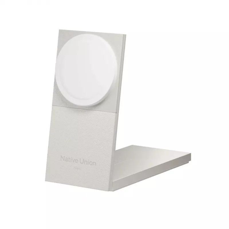 Native Union Rise 2-In-1 Qi2 belaidis įkroviklis, Sandstone
