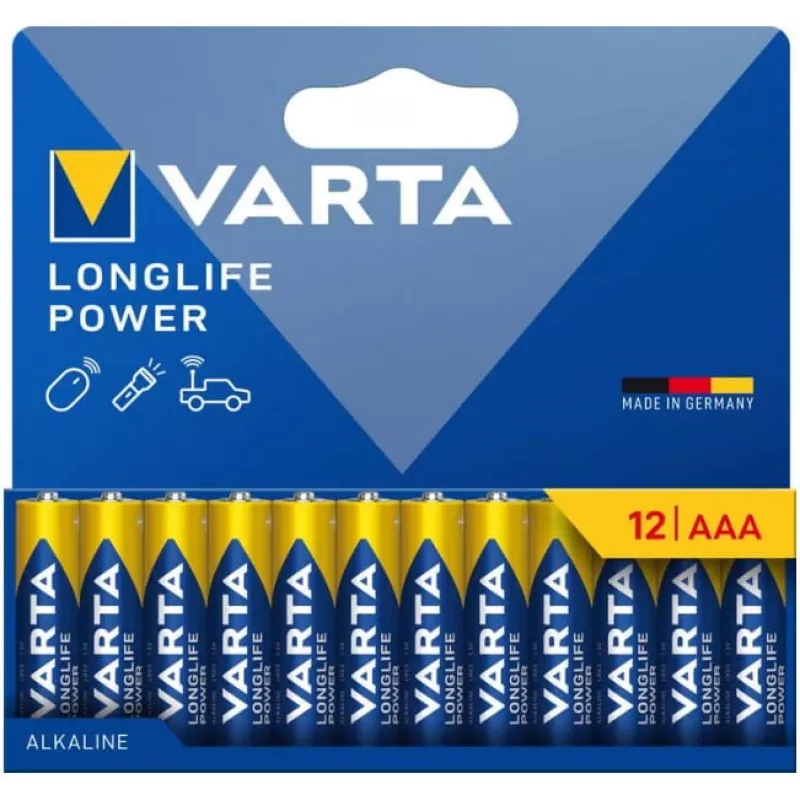 Vienkartinė baterija Varta 04903 AAA Alkaline 44.5mm 11.4g