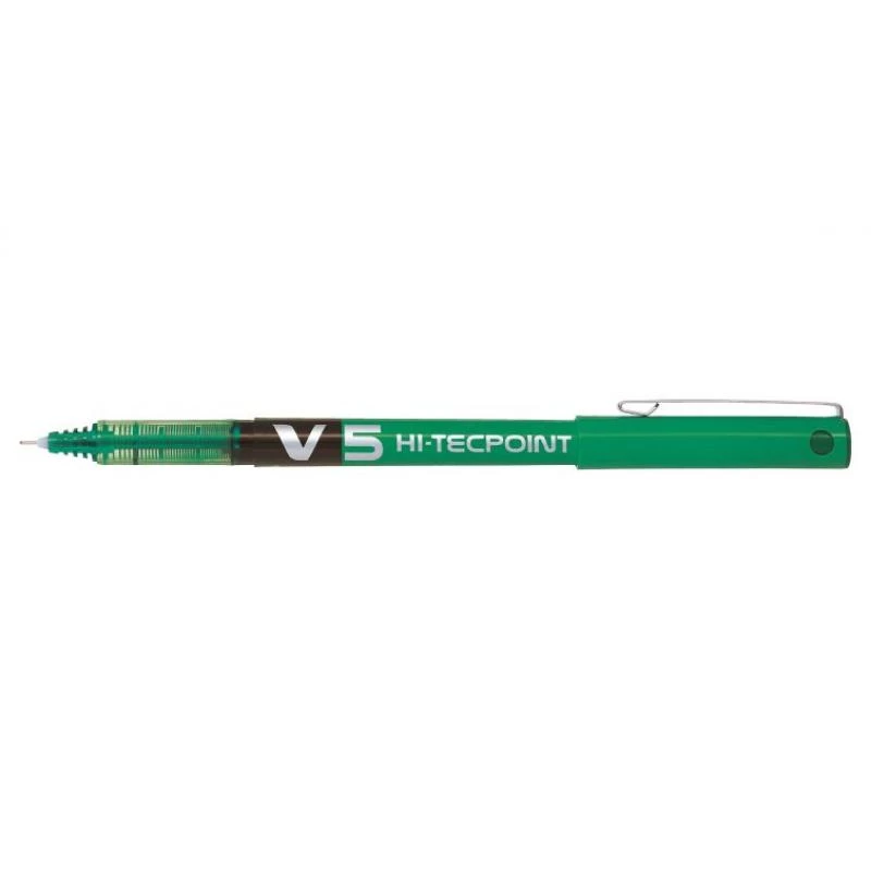Šratinukas lazdelinis Pilot Hi-Tecpoint V5 Green smulkus antgalis