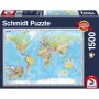 Dėlionė Schmidt Spiele 58289 1500 vnt. Žemėlapiai