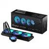 Fractal Design Lumen S36 v2 RGB procesoriaus aušintuvas „viskas viename“ skysčio 12 cm juodas 1 vnt.