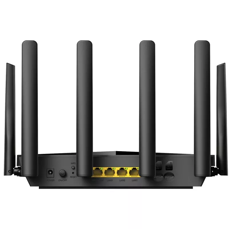 Cudy naujas 4G LTE Cat 6 WiFi maršrutizatorius, Qualcomm mikroschemų rinkinys, LTE modemo maršrutizatorius, dviguba SIM 4G korinis maršrutizatorius, AC1200 dviejų juostų WiFi, 4 Gigabit prievadai, OpenVPN, W