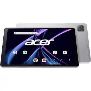 Acer ICONIA Tab A10 A10-21 - Planšetinis kompiuteris - Android 14 - 128GB eMMC - 25,7 cm (10,1) IPS (1280 x 800) - microSD lizdas - Sidabrinė (NT.LH8EE.001)