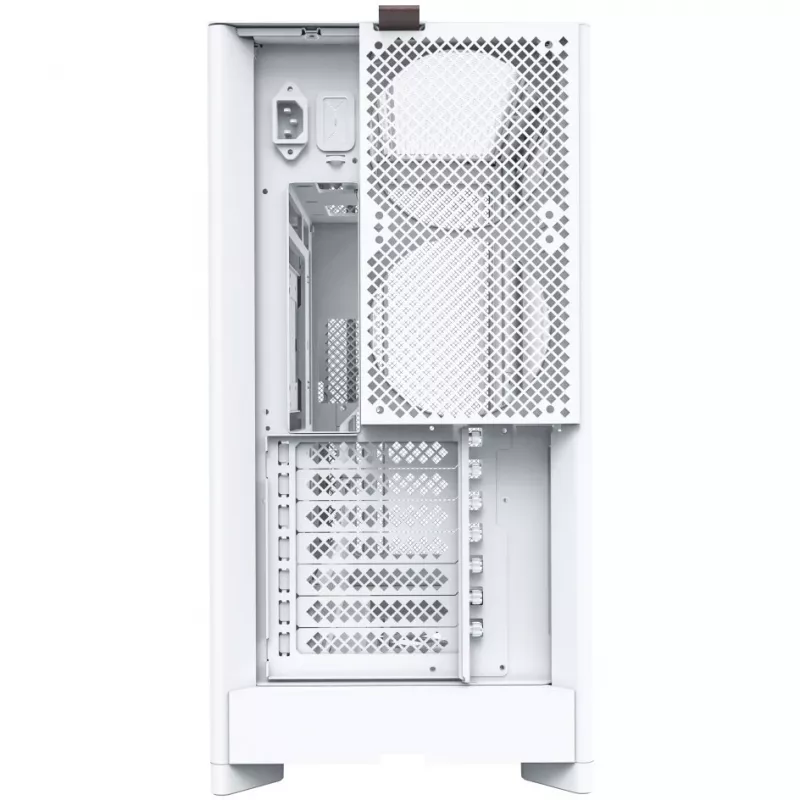 Kompiuterio korpusas Montech HS01 Tempered Glass ATX White