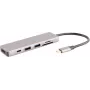 Nešiojamojo kompiuterio dokas S/CONN 14-05027 laidinis USB 3.2 Gen 1 Type-C pilkas