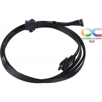 Alphacool 18541 - 1 m - Molex (4 kontaktų) - Molex (4 kontaktų) - tiesus - tiesus - juoda (18541)