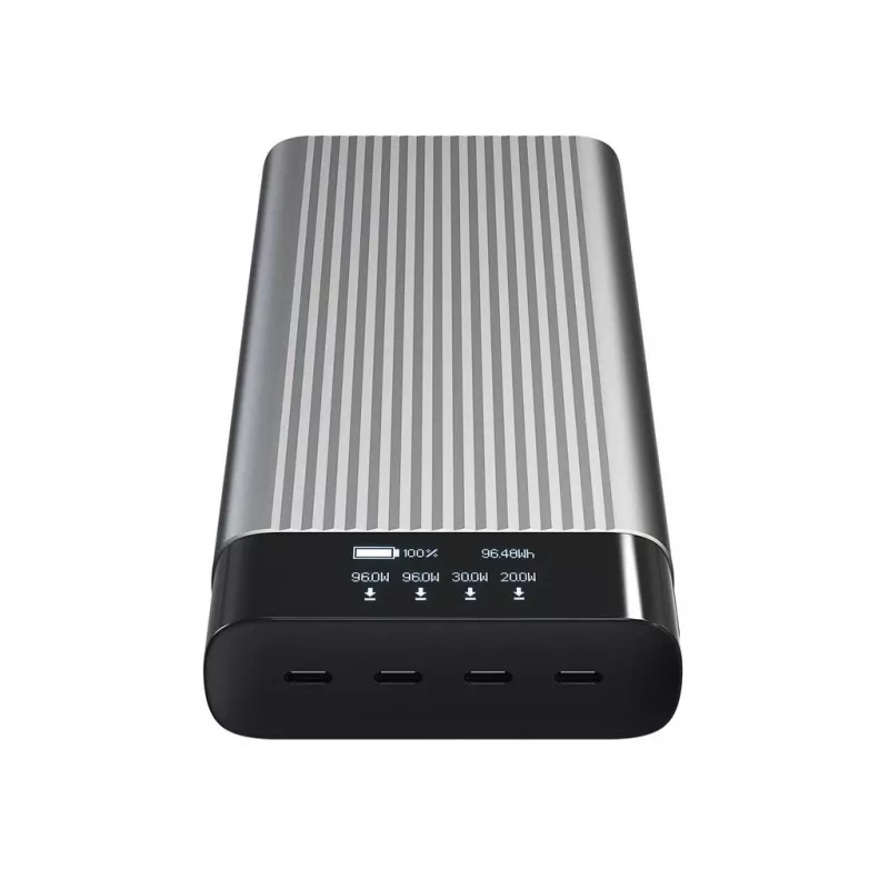 HYPER HJ245B išorinė baterija 27000 mAh sidabrinė