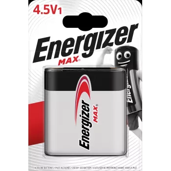 ENERGIZER EN MAX 4.5V1 - MAX, šarminė baterija, 4,5 V, 1 vnt. pakuotė (E301530300)